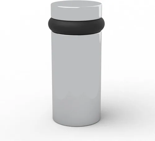 Vista 37 de Mega Handles Tope de Puerta de Piso, Tope Negro de Instalación Rápida Protector de Pared, Protectores de Pared contra Pomos de Puerta, Tope