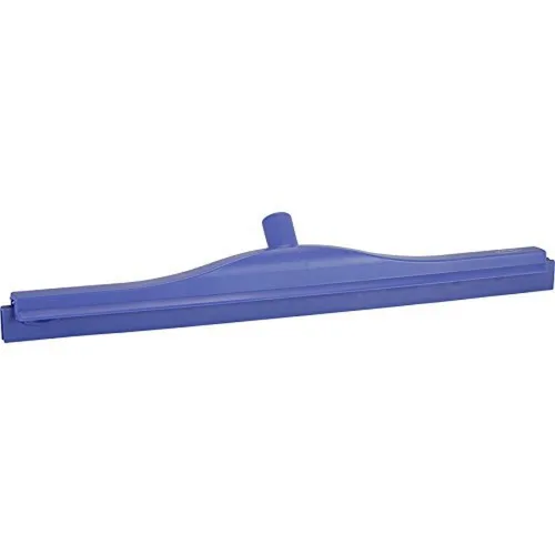 Vista 17 de Vikan 77113 Escobilla de goma, Ultra Higiene, Cuchilla Dbl, Mano, 10 ", Azul