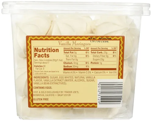 Vista 2 de Trader Joe's Galletas de merengues de vainilla