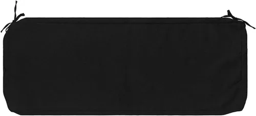 Vista 18 de Funda de cojín de banco para exteriores de 42 x 18 x 3 pulgadas, funda resistente al agua con cremallera y lazos, funda deslizable resistente a