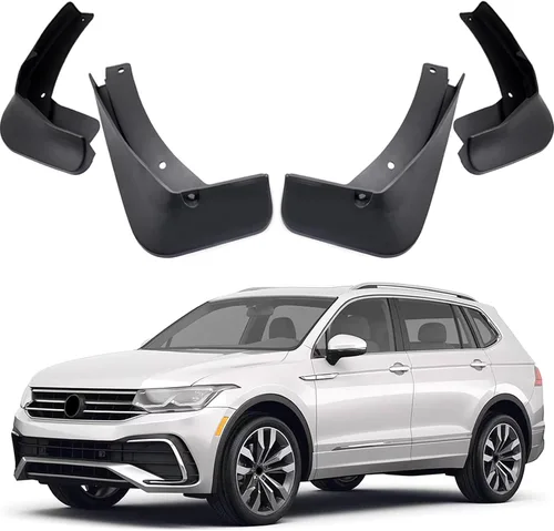 Guardabarros para Coche, Aletas de Guardabarros Compatibles con VW Tiguan R-Line 2018 2019 2020 2021 2022 2023 2024