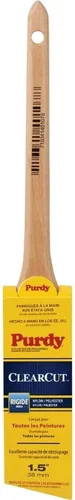 Vista 6 de Purdy 144080115 Serie Clearcut Dale Brocha de Pintura Angular para Molduras, 1-1/2 pulgada, Natural