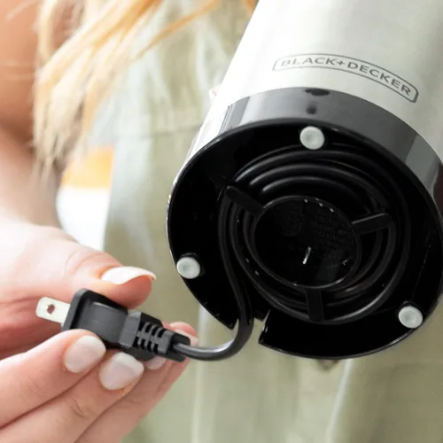 Vista 4 de Black & Decker CBG110SC Easy Touch - Molinillo eléctrico para café y especias, color negro