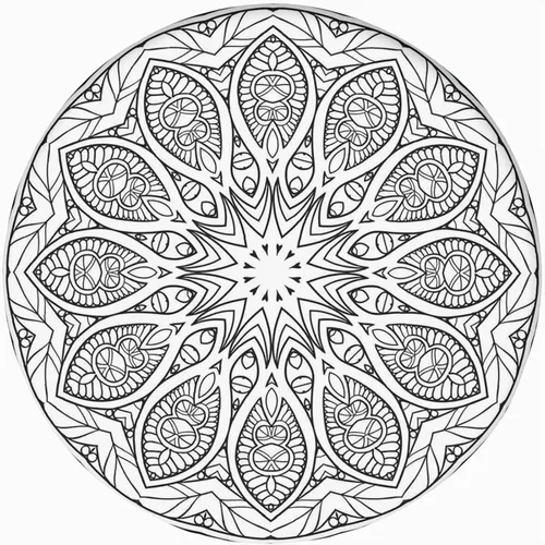 Vista 9 de Mantel redondo ajustable con borde elástico, patrón de mandala marrón en poliéster estampado oscuro, tamaño XL, se adapta a mesas redondas de hasta