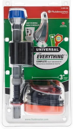 Vista 6 de Fluidmaster K-400H-038-T4 PerforMAX Kit de reparación de inodoro de 3 pulgadas, sin tamaño, multi