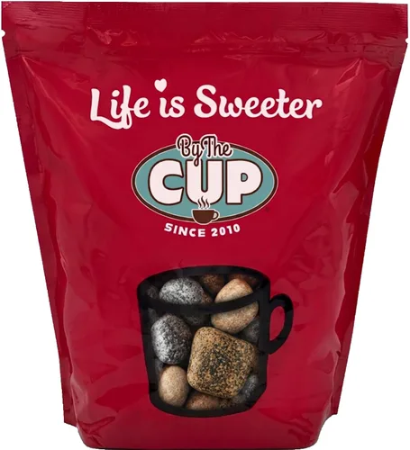 Vista 9 de By The Cup Rocas de chocolate recubiertas de caramelo, bolsa a granel de 3