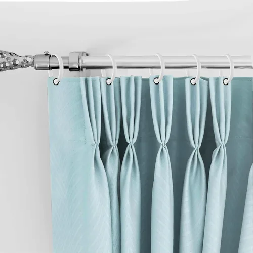 Vista 7 de 12Pcs Shower Curtain Hooks Rings, Circular Decorative Plastic Shower Curtain Rings, White Shower Curtain Hooks for Bathroom Shower Curtain Rod