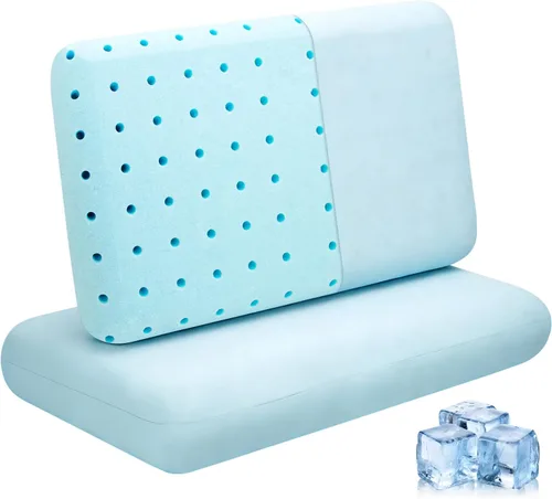 HIMOON Bed Pillows for Sleeping, Hotel Quality Bed Pillows Negro (4 unidades)