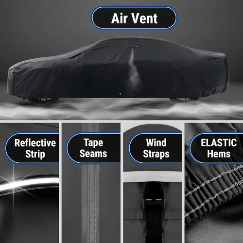 Vista 5 de iCarCover Funda Premium para Automóvil para 1938-1941 Cadillac 60 Special, Resistente al Agua, para Todo Tipo de Clima, Personalizada, Ajuste