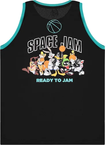 Vista 2 de space jam Tune Squad Monstars & Bugs Bunny Jersey clásico de malla de los años 90