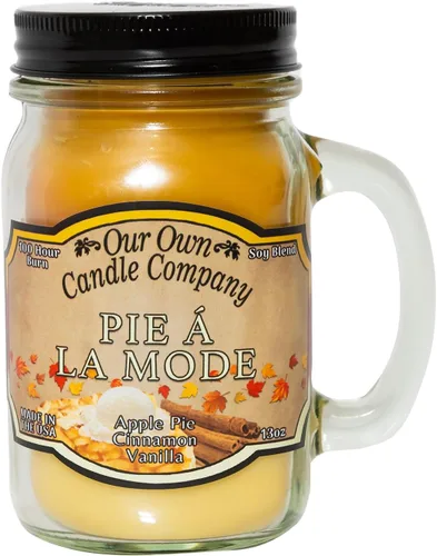 Vista 66 de Our Own Candle Company Grandma's Kitchen - Vela perfumada en tarro Mason de 13 onzas