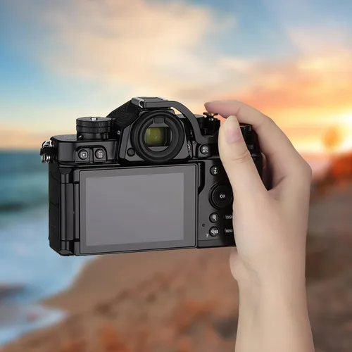 Vista 6 de Haoge Metal Thumb Up Rest Hand Grip para Nikon Zf ZF Cámara Accesorios Negro THB-ZF-B Zapata Caliente Pulgar Arriba