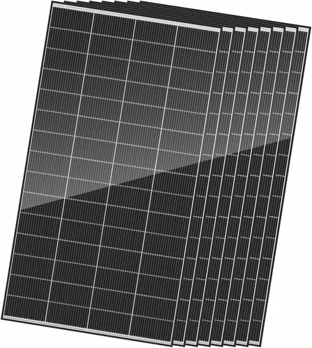 Vista 9 de Renogy - Paneles solares, 640 vatios, 18BB, tipo N, panel solar monocristalino de 12/24 voltios, 2 piezas de 320 vatios, configuración solar