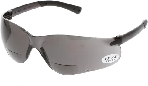 Vista 5 de BKH10 Anteojos de seguridad de policarbonato, 1.0 Diopter, transparente, con antiderrape