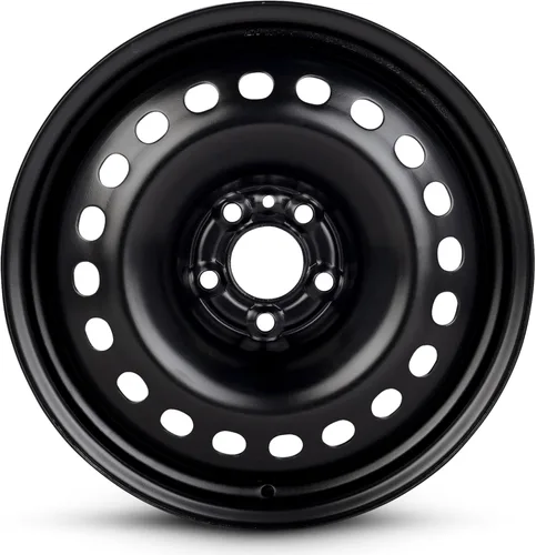 Para Jeep Cherokee 2014-2024 llanta negra pintada de 17 pulgadas, repuesto directo de equipo original, rueda de automóvil lista para carretera