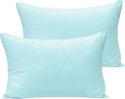 Vista 13 de NTBAY Juego de 2 fundas de almohada con cremallera para niños pequeños, 100% microfibra cepillada de 13 x 18 pulgadas, súper suaves y acogedoras