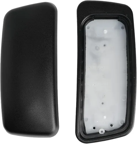 MingYi.office Almohadillas de repuesto para silla de oficina Haworth Zody, 1 par, color negro/gris (negro)