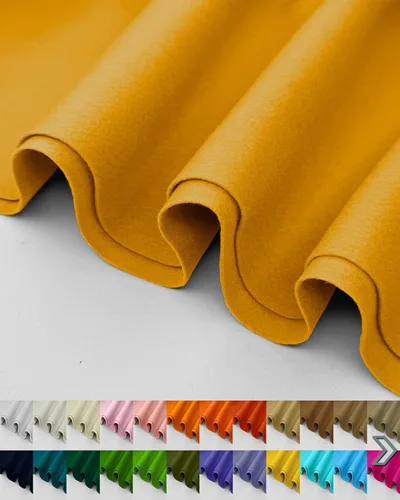 Vista 20 de Tela de tapicería de fieltro acrílico 34 Aqua por The Yard