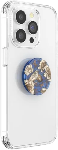 Vista 3 de Agarre para teléfono PopSockets con soporte expandible, agarre adhesivo - Blue Bird