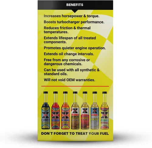 Vista 5 de REV X Aditivo de aceite de alto rendimiento - Botella de 4 fl. oz