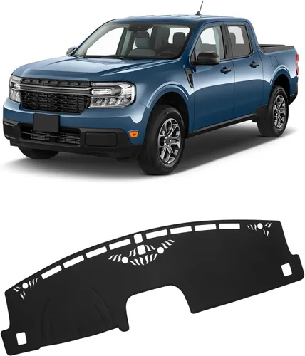 Vista 316 de FIILINES - Cubierta para tablero, accesorio para tablero de malla antideslizante, parasol sin reflejos y protector compatible con Toyota Tundra