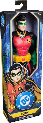 Vista 7 de DC Comics, Figura de acción de Robin, 12 pulgadas, juguetes para niños y niñas, a partir de 3 años Robin (V3)
