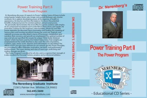 Power Training Part II The Power Program