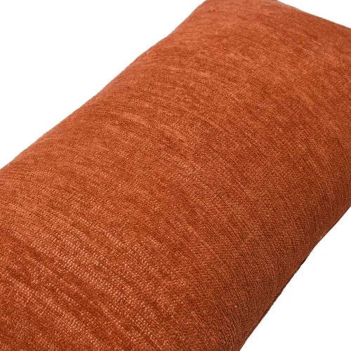 Vista 6 de Main + Mesa Almohada lumbar de chenilla de algodón de gran tamaño con borlas