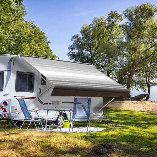 Vista 9 de Suncode - Toldo de repuesto para autocaravana, universal e impermeable, para exteriores, para cámper o casa rodante, vinilo prémium, 15 pies