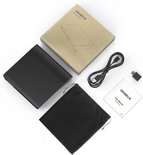 Vista 9 de Unidad externa de CD/DVD para portátil, grabadora de CD USB 3.0 +/-RW CD ROM, unidad de DVD externa Reproductor de DVD portátil para computadora