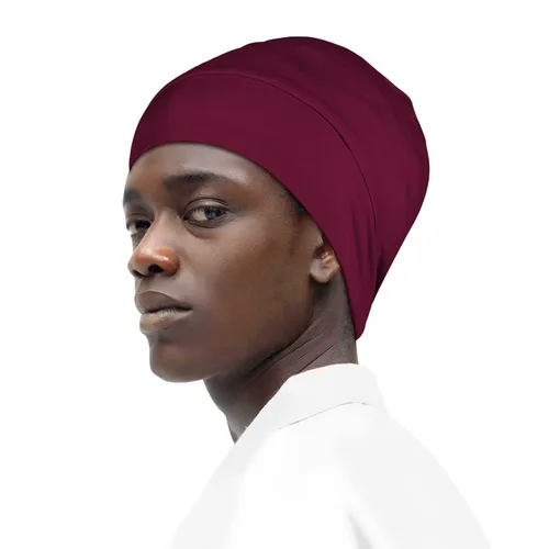 Vista 19 de Fittia Gorro de satén para dormir, sedoso sin encrespamiento para el cuidado de los rizos, correa ajustable para antideslizante, gorra de rastas
