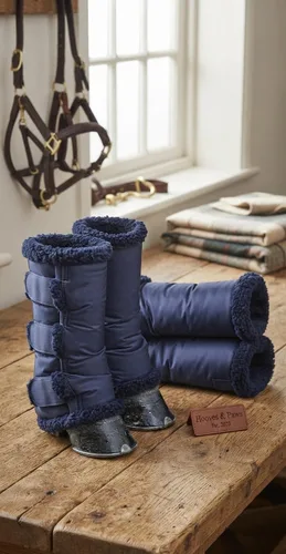 Vista 2 de Shires BOTAS DE VIAJE CON FORRO DE POLAR CORTO