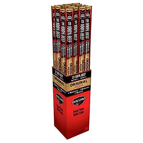 Jack Links Original Beef Stick 1.84 oz. Pegged - Caja de: 24;24