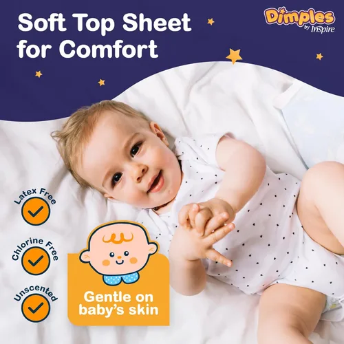 Vista 7 de Inspire Ultra Dimples - Almohadillas elevadoras de pañales Nuestros insertos de pañales más absorbentes de la historia Insertos de almohadillas