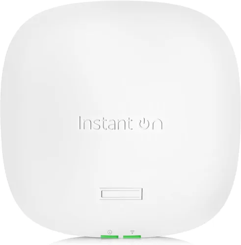 Vista 9 de Punto de acceso inalámbrico HPE Networking AP25 4x4 WiFi 6 para interiores (paquete de 3) Fuente de alimentación no incluida Modelo de EE. UU.