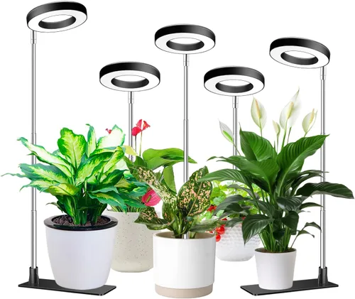 Vista 19 de Aokrean Luz de Crecimiento para Plantas, 48 LEDs Luces de Crecimiento de Espectro Completo para Plantas de Interior, Lámpara de Crecimiento