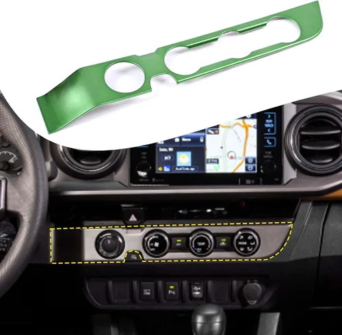 Vista 20 de Lcojicep Cubierta de panel de botón de aire acondicionado, accesorios de automóvil compatibles con Tacoma 2016-2020