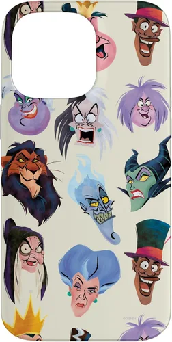Vista 21 de Disney Villains Vile Visages of Villainy - Carcasa para iPhone 17