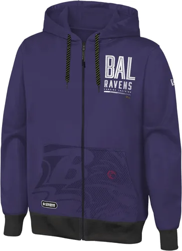 Vista 32 de Outerstuff NFL - Sudadera con capucha para hombre con cremallera completa en colores del