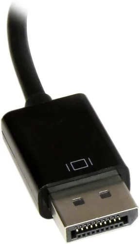 Vista 3 de StarTech.com Adaptador DisplayPort a VGA - Convertidor activo de DP a VGA - Video de 1080p - Adaptador de cable de fuente a monitor VGA DP/DP++