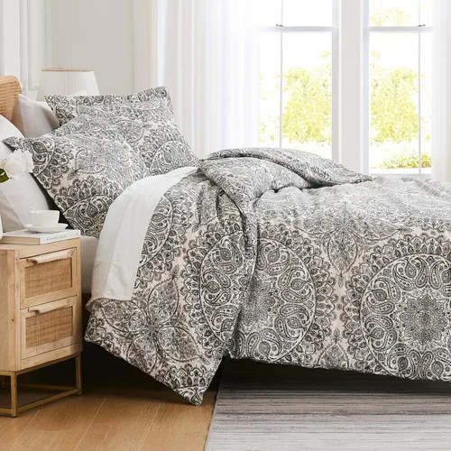 Vista 45 de Southshore Fine Living, Inc. Juego de funda de edredón tamaño extra grande individual/XL, ropa de cama de microfibra cepillada premium de fácil