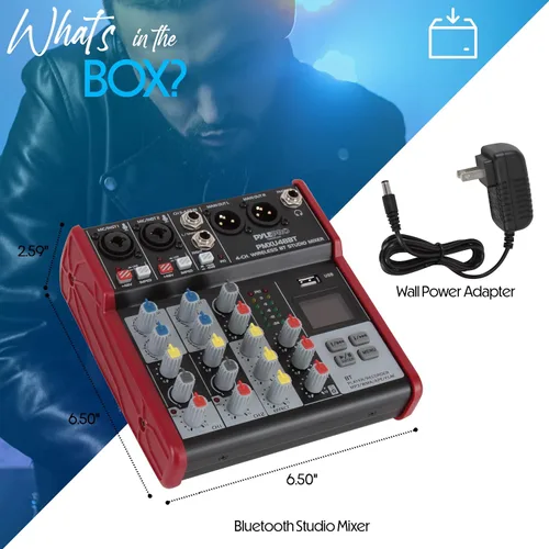 Vista 3 de Pyle - Consola analógica profesional