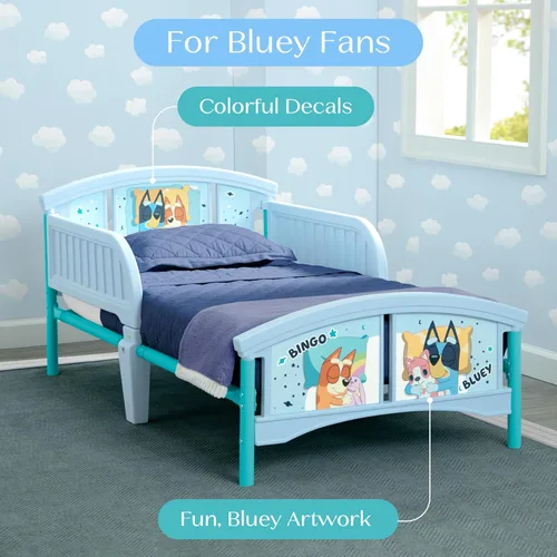 Vista 3 de Cama infantil de plástico Delta Children, Bluey
