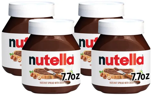 Vista 11 de Nutella Crema de avellana con cacao para el desayuno, tarro de 7.7 onzas