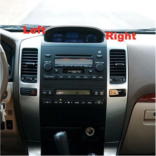 Vista 3 de Panel de salpicadero de placa de ventilación de aire acondicionado para automóvil, salida de aire acondicionado, 55475-60040, compatible con Toyota