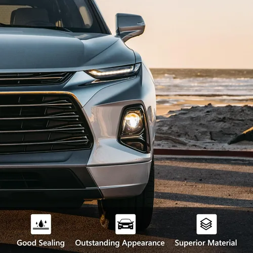 Vista 6 de Montaje de faros delanteros HID/Xenon Huray Compatible con el proyector lateral izquierdo para Chevy Blazer 2019-2022 Faros delanteros OE