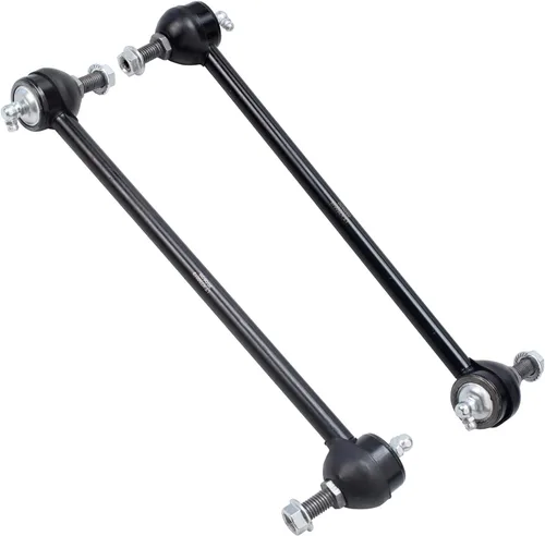 Vista 780 de Detroit Axle - Kit de suspensión delantera de 10 piezas para Hyundai Accent 2006-2011, 2 brazos de control inferiores, 4 barras de acoplamiento