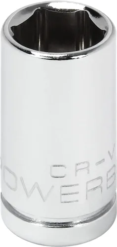 Vista 8 de Powerbuilt 648279 - Zócalo poco profundo de 1/4 pulgadas x 1/2 pulgada y 6 puntos