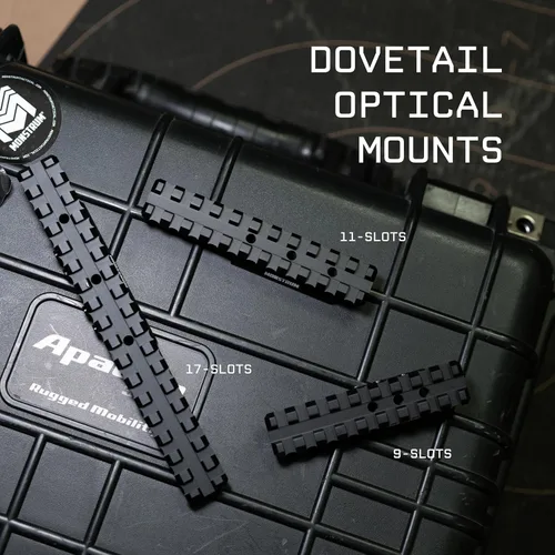 Vista 3 de Monstrum Montura de Cola de Milano de Perfil Bajo a Picatinny