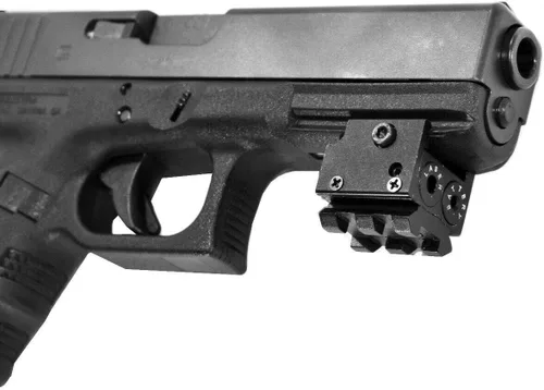 Vista 4 de Trinity Vista compacta de punto rojo para Kel tec pmr30 óptica táctica accesorio de defensa del hogar Picatinny Weaver Mount Adapter Aluminio Negro